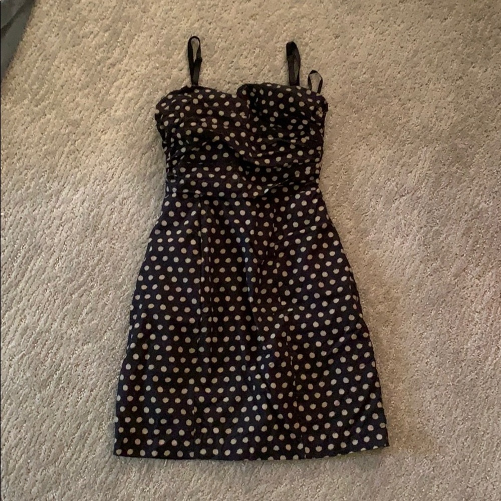 black dot dress